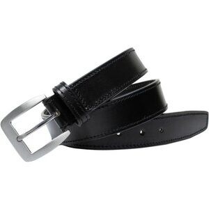 Mens Leather Belt Nickel Free Casual Dress Belt Adjustable 32 to 46 Inch
